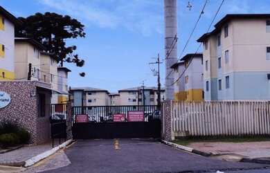 Imagem: O apartamento possui 2 Dormitórios, 1 Banheiro, 1 Vaga na garagem