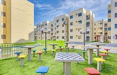 Imagem 1: Quinnta Ds Brisas. Piscina, Churrasqueira, 43m² de Áreae1 Banheiro