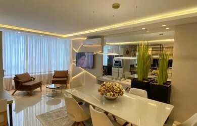 Imagem: O apartamento possui 3 Dormitórios, 4 Banheiros, 3 Vagas na