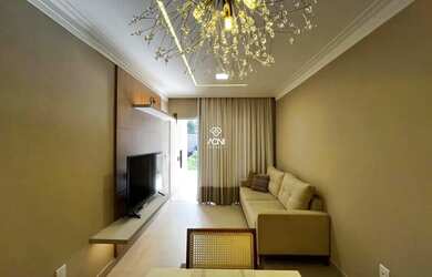 Imagem: A casa possui 2 Dormitórios, 2 Banheiros, 3 Vagas na garagem