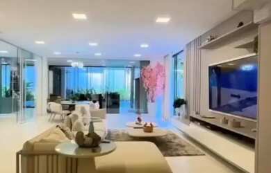 Imagem 5: Belíssima Duplex no Alphaville 1. 484m2, 3 Suítes, Piscina, ESolar, GGerador. 100% Mobilia