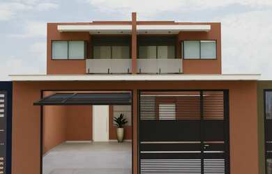 Imagem: A casa possui 3 Dormitórios, 4 Banheiros, 2 Vagas na garagem