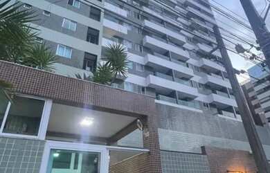 Imagem: O apartamento possui 1 Dormitório, 1 Banheiro, 1 Vaga na garagem