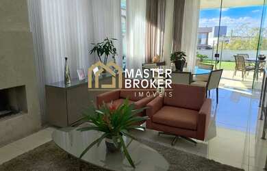 Imagem: A casa em condomínio possui 4 Dormitórios, 5 Banheiros, 5