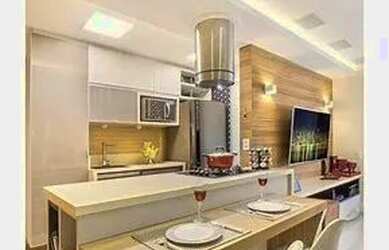 Imagem: O apartamento possui 2 Dormitórios, 1 Banheiro, 1 Vaga na garagem