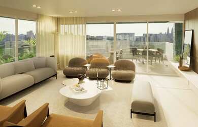 Imagem 1: Apartamento com 4 quartos, 133m², lavabo, varanda gourmet, dependência completa, 2 vagas d