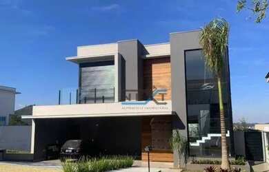 Imagem: A casa em condomínio possui 4 Dormitórios, 5 Banheiros, 5