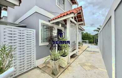 Imagem: A casa em condomínio possui 3 Dormitórios, 4 Banheiros, 1