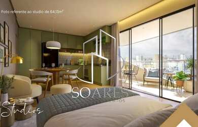 Imagem: O apartamento possui 2 Dormitórios, 2 Banheiros, 1 Vaga na