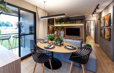 Imagem: O apartamento possui 3 Dormitórios, 2 Banheiros, 1 Vaga na