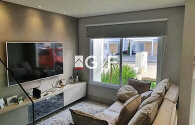 Imagem: A casa em condomínio possui 3 Dormitórios, 5 Banheiros, 4