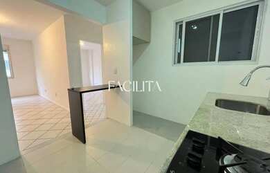 Imagem: O apartamento possui 1 Dormitório, 1 Banheiro, 45m² de Área