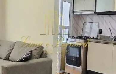 Imagem: O apartamento possui 1 Dormitório, 1 Banheiro, 33m² de Área