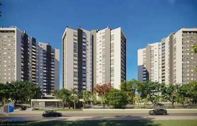 Imagem: O apartamento possui 2 Dormitórios, 2 Banheiros, 1 Vaga na