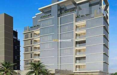 Imagem: O apartamento na cobertura possui 4 Dormitórios, 5 Banheiros