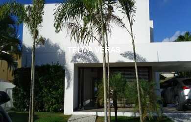 Imagem: A casa em condomínio possui 4 Dormitórios, 5 Banheiros, 3