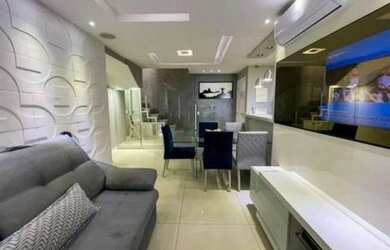 Imagem: O apartamento na cobertura possui 3 Dormitórios, 4 Banheiros