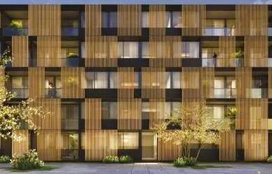 Imagem: O apartamento na cobertura possui 2 Dormitórios, 2 Banheiros