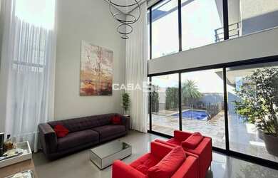 Imagem: A casa em condomínio possui 3 Dormitórios, 5 Banheiros, 4