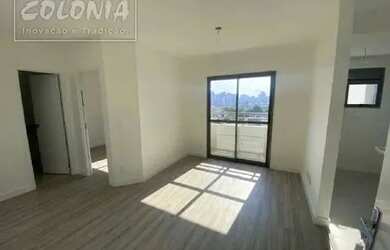 Imagem: O apartamento possui 1 Dormitório, 1 Banheiro, 1 Vaga na garagem