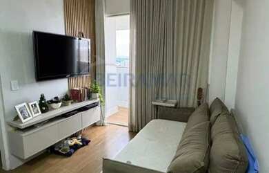 Imagem: O apartamento possui 1 Dormitório, 1 Banheiro, 1 Vaga na garagem