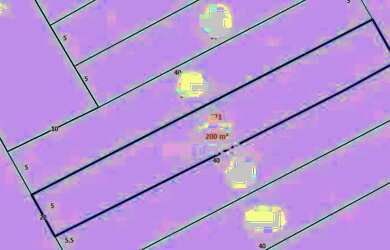 Imagem: O terreno possui 200m² de Área e está localizado em Campestre