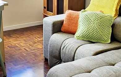 Imagem: O apartamento possui 1 Dormitório, 1 Banheiro, 45m² de Área