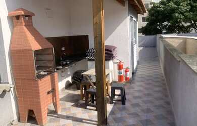 Imagem: O apartamento possui 1 Dormitório, 1 Banheiro, 1 Vaga na garagem