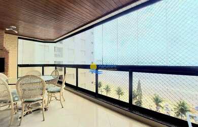 Imagem 2: Apartamento frente mar com varanda gourmet Astúrias Guarujá
