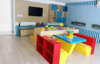 Imagem: O apartamento possui 3 Dormitórios, 3 Banheiros, 2 Vagas na