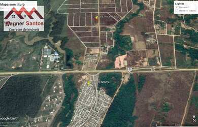 Imagem: O terreno possui 640m² de Área e está localizado em Marcos