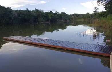 Imagem 3: rancho no condominio paraiso do rio vermelho, aguas de sao joao, go