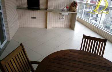 Imagem 1: Apartamento com 3 dormitórios à venda, 105 m² por R$ 695.000,00 - Canto do Forte - Praia G