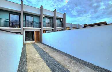 Imagem 10: Sobrado geminado com 58m² localizado no bairro Paranaguamirim para à...