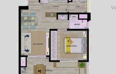 Imagem 15: Apartamento com 1 dormitório, 50 m² - venda por R$ 495.000,00 ou aluguel...
