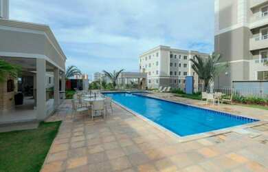 Imagem: O apartamento possui 1 Dormitório, 1 Banheiro, 1 Vaga na garagem