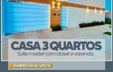 Imagem: A casa possui 3 Dormitórios, 1 Banheiro, 5 Vagas na garagem