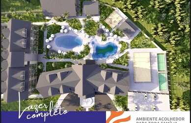 Imagem 11: COTA AMÉRICA RESORT. Piscina, Churrasqueira, Imóvel mobiliadoeAr-condicionado