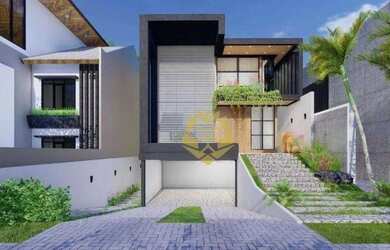 Imagem: A casa em condomínio possui 3 Dormitórios, 4 Banheiros, 2