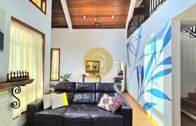 Imagem: A casa em condomínio possui 3 Dormitórios, 4 Banheiros, 4