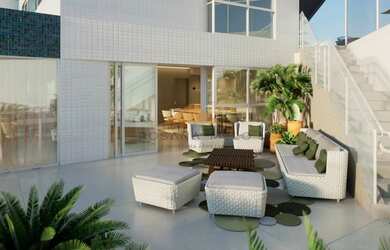 Imagem 6: Apartamento com 4 quartos, 133m², lavabo, varanda gourmet, dependência completa, 2 vagas d