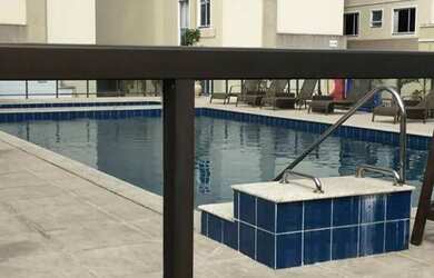 Imagem: O apartamento possui 2 Dormitórios, 1 Banheiro, 1 Vaga na garagem