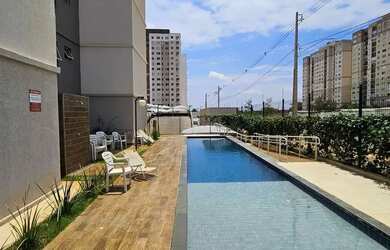 Imagem: O apartamento possui 2 Dormitórios, 2 Banheiros, 2 Vagas na