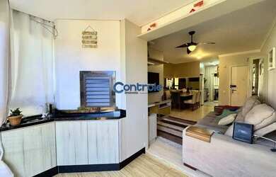 Imagem: O apartamento possui 3 Dormitórios, 2 Banheiros, 2 Vagas na