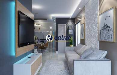 Imagem: A casa possui 3 Dormitórios, 2 Banheiros, 2 Vagas na garagem