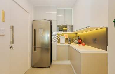 Imagem: O apartamento na cobertura possui 2 Dormitórios, 3 Banheiros