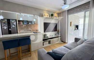 Imagem 7: Apartamento de 82m², 2 Dormitórios com 2 Suítes e 1 Vaga no Condomínio...