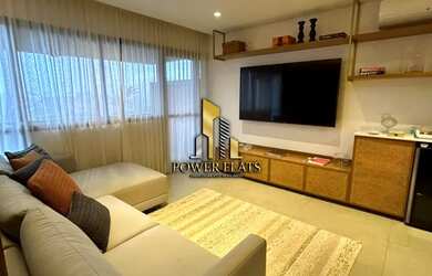 Imagem: O apartamento possui 1 Dormitório, 1 Banheiro, 1 Vaga na garagem