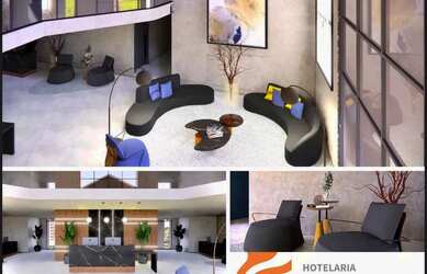 Imagem 10: COTA AMÉRICA RESORT. Piscina, Churrasqueira, Imóvel mobiliadoeAr-condicionado