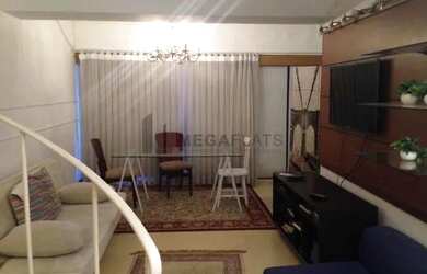 Imagem: O studio possui 2 Dormitórios, 2 Banheiros, 1 Vaga na garagem